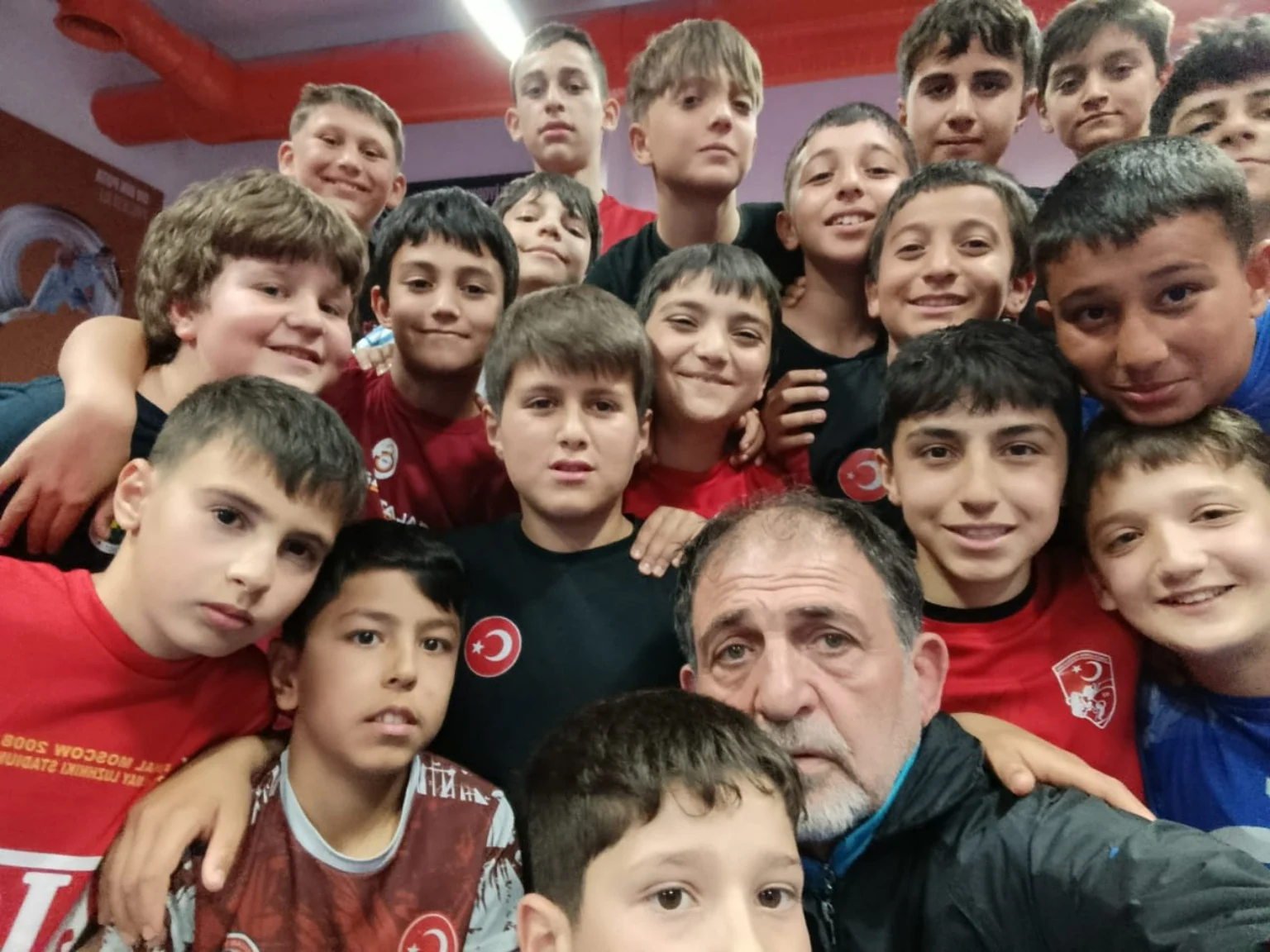 Kulübün altyapı sporcuları