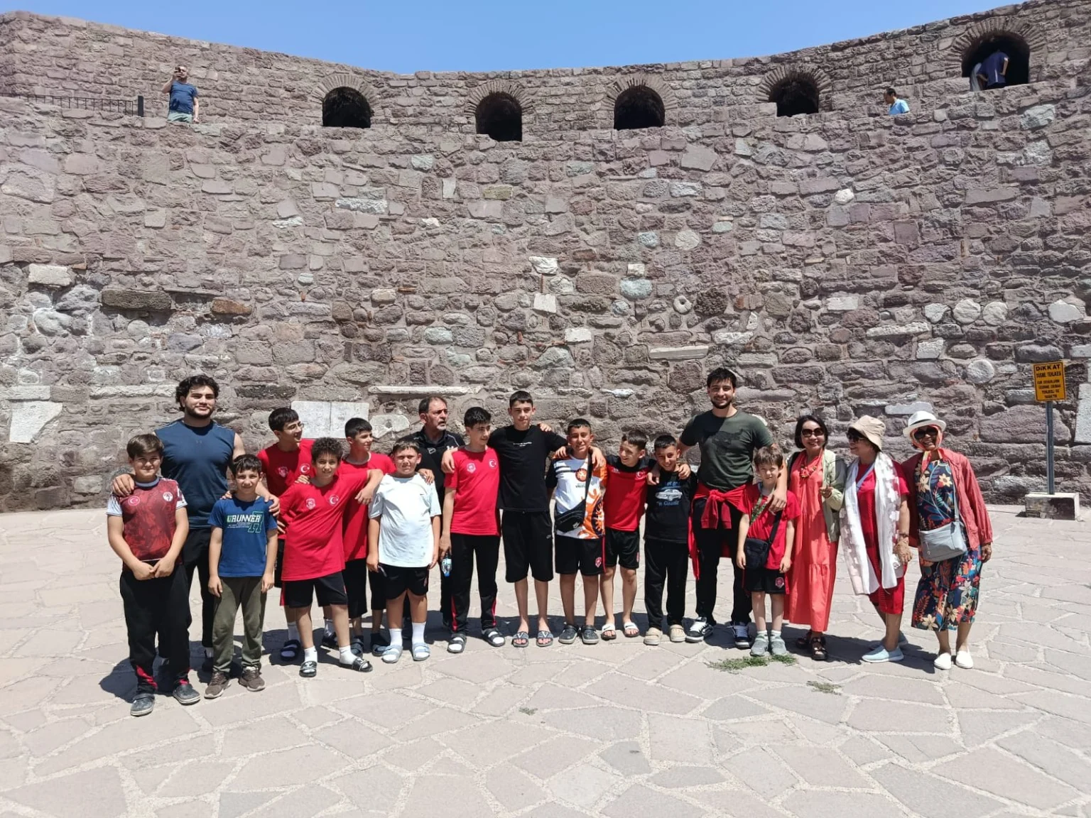 Kulüp sporcularının kültür gezisi