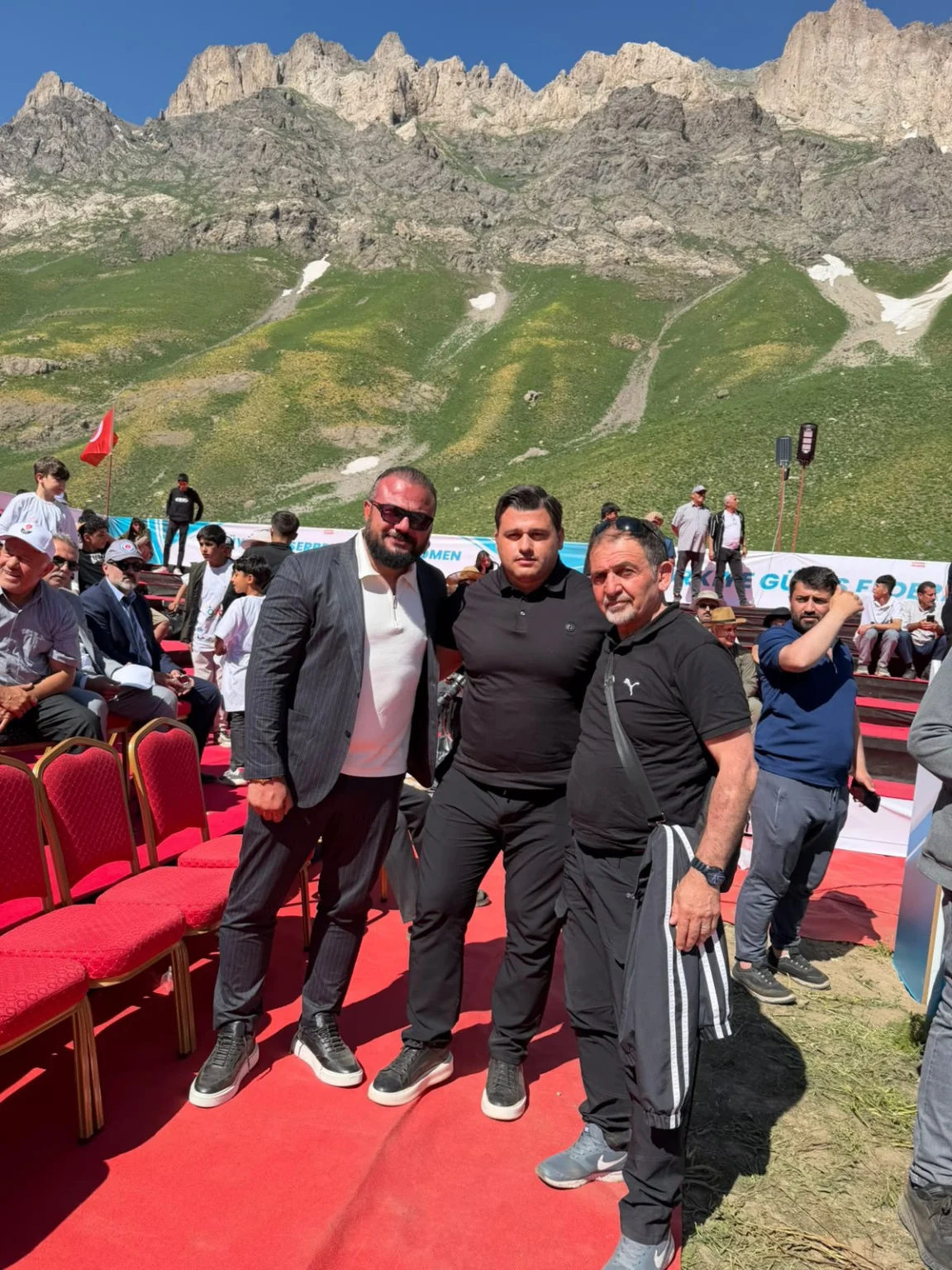 Kulüp yöneticilerinin katıldığı spor organizasyonu